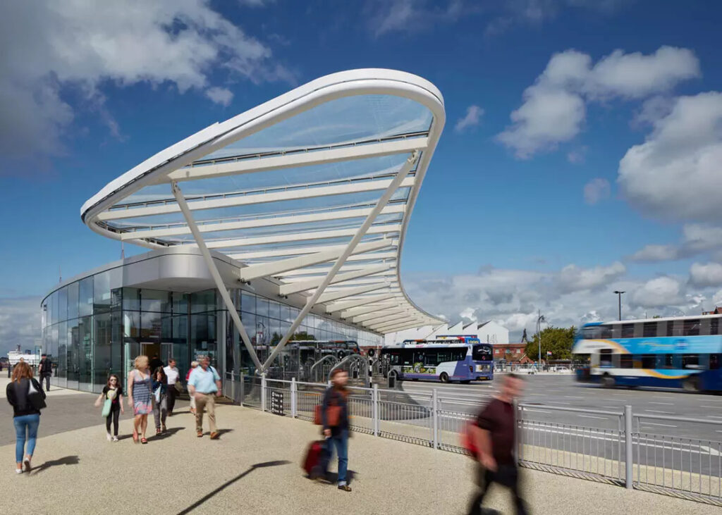 Photo of a The Hard Interchange in Portsmouth, project by TSL.