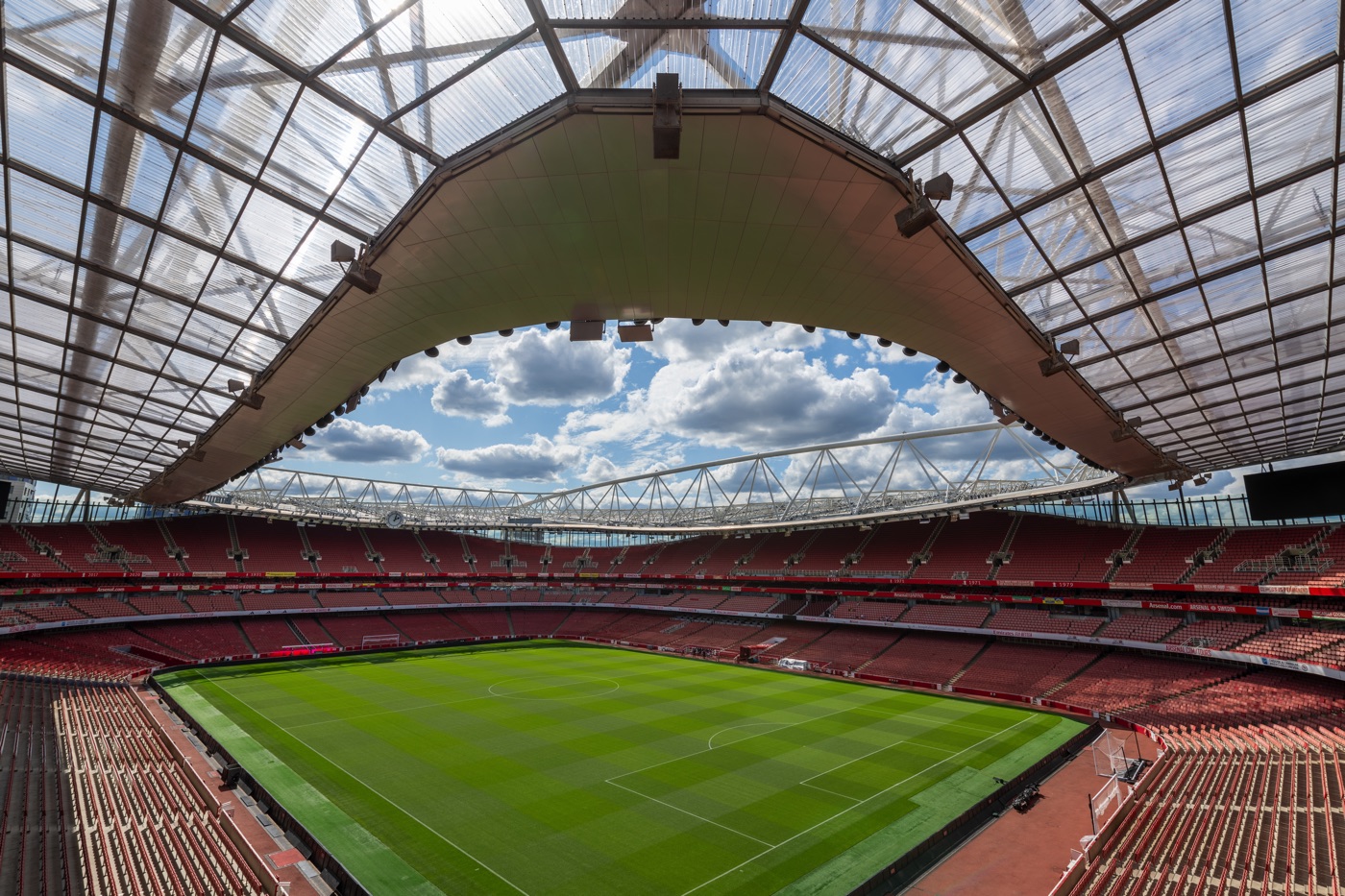 Photo of Emirates Stadium, project by TSL.